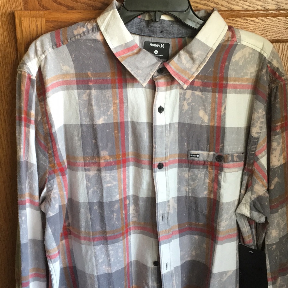Hurley NWT. Button down.